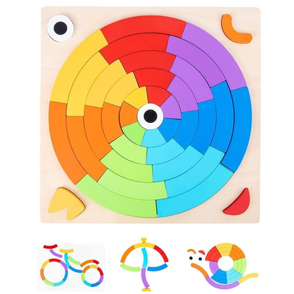 PalettePlay - Hölzernes Farbentwicklungsspiel