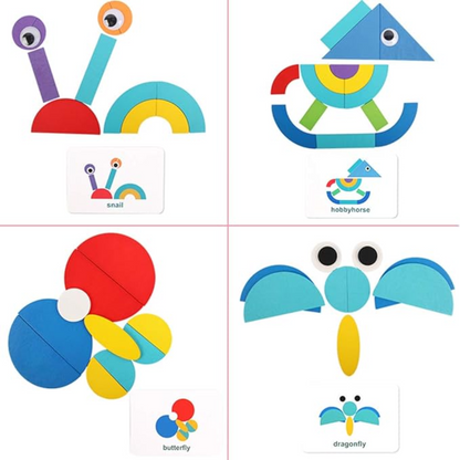 PalettePlay - Hölzernes Farbentwicklungsspiel