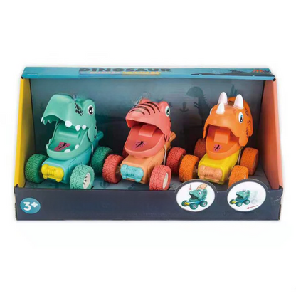 TrexTrek - Rückziehbare Dino-Monstertrucks