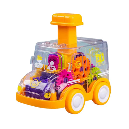 GearRush™ - Transparentes Auto zum Schieben und Fahren für Kinder ab 2 Jahren